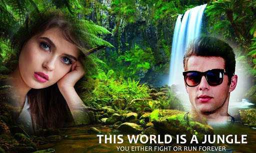 Jungle Dual Photo Frames screenshot 2