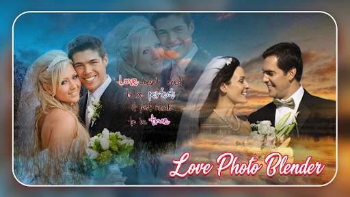 Love Couple Photo Blender App : Double Exposure screenshot 2