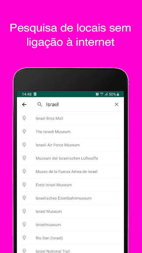 Mapa offline de Israel e guia  screenshot 3