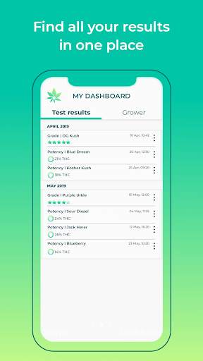 HiGrade: THC Testing & Cannabi screenshot 7