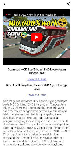 MOD BUSSID (Bus Truck & Mobil) screenshot 7