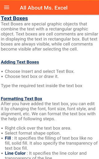 All About Ms Excel | Learn Ms Excel Offline | screenshot 20