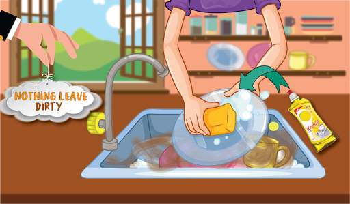 Girl Cleaning Games: Baby House Cleanup screenshot 5