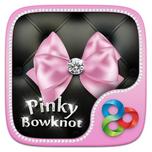 (FREE) Pinky Bowknot GO Launcher Theme 40.99