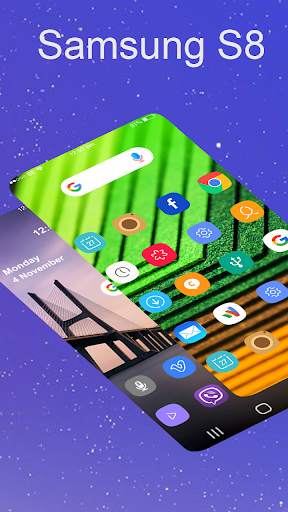Theme for Samsung S8, Galaxy s8 launcher screenshot 3