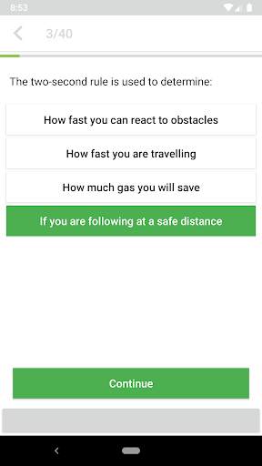 Ontario G1 Practice Test 2021 скриншот 6