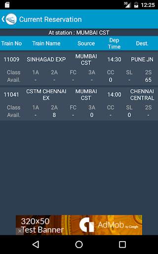 Indian Rail Train Status screenshot 12