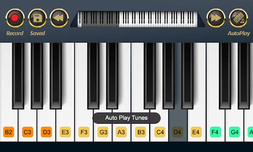 Play Piano keyboard: Real Piano Music Learn screenshot 4