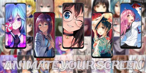 Anime Face Morph Live Wallpapers screenshot 8