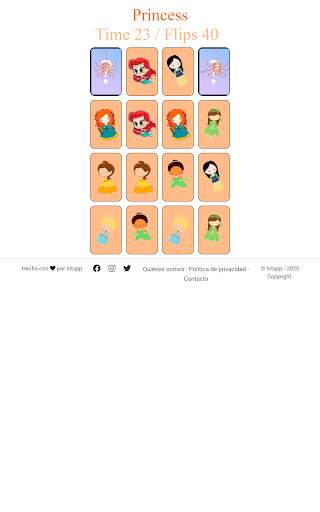 Memory Game - Princesses screenshot 11