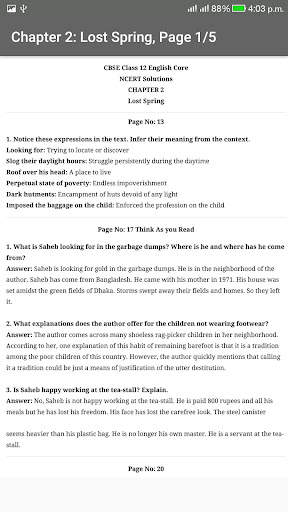Class 12 English NCERT Solutions screenshot 3