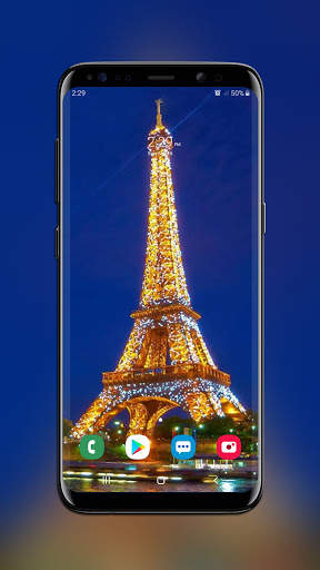 Girly Eiffel Tower Wallpaper screenshot 5
