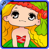 Princess Coloring Pages icon