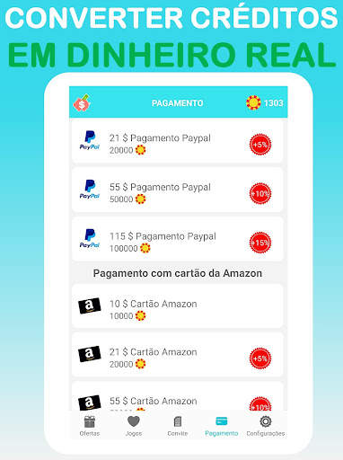 LuckyCash - Ganhe dinheiro e vales reais! screenshot 10