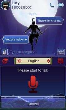 GO Keyboard Ninja Theme screenshot 5