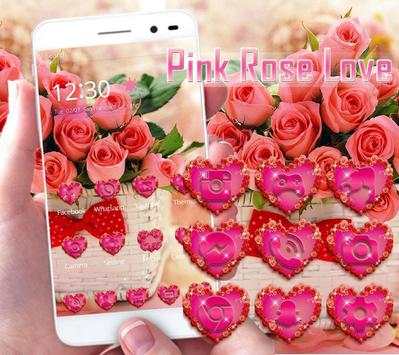 Pink Rose Valentine Theme screenshot 1