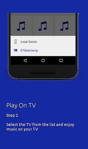 TuneCast DLNA Music Samsung TV screenshot 3