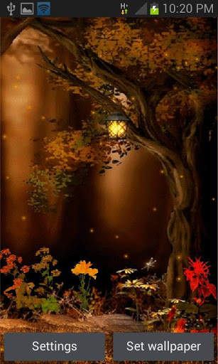 Magical Forest Live Wallpaper screenshot 1