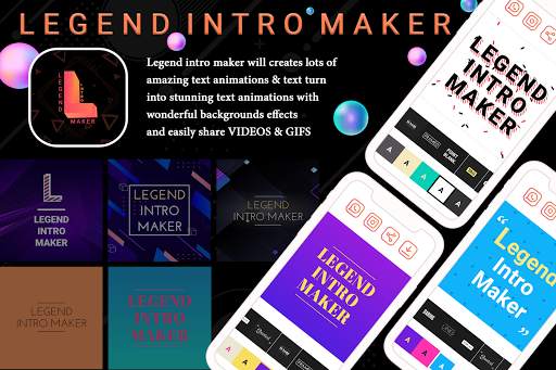 Legend - Intro Maker, Animated Text, Video Maker 1 تصوير الشاشة