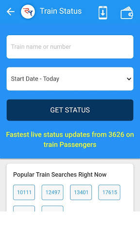 Easy Live Train Running Status screenshot 5