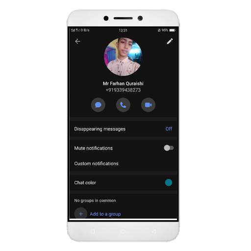Tiktol Messenger :video call, text sms screenshot 8