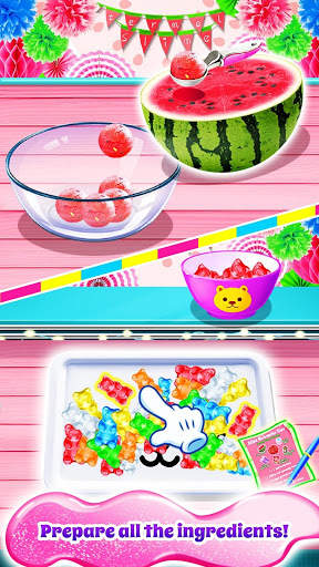 Watermelon Slime: Cooking Games for Girls скриншот 3