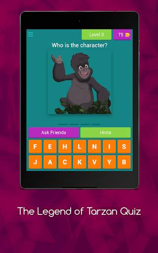 The Legend of Tarzan Quiz screenshot 16