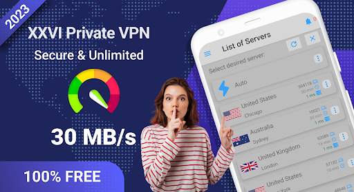 XXVI Private VPN - Fast Proxy screenshot 1