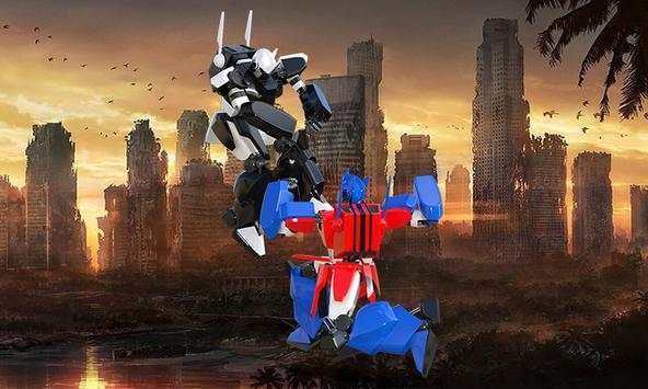 Robot Transforming Fighting screenshot 2