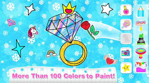 SuperStar Drawing for Kids- Free Games for Girls screenshot 2
