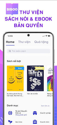 Biboo: Sách nói & ebook screenshot 8