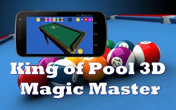 King of Pool 3D - Magic Master screenshot 1