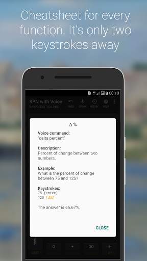 S3 RPN Calculator with Voice 4 تصوير الشاشة