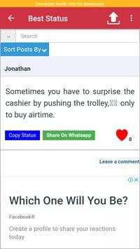 What A Status - Latest Status 2020 screenshot 6