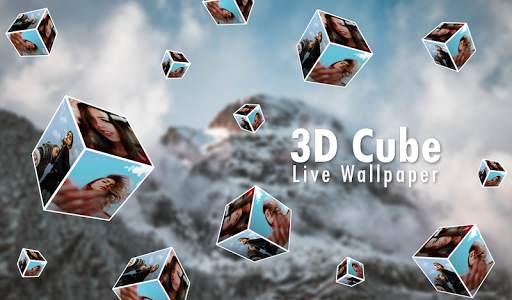 3D Cube Live Wallpaper screenshot 2