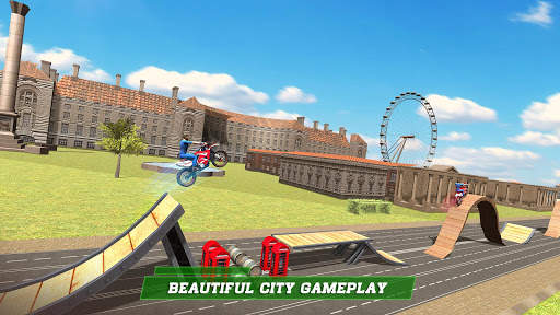 London City Motorbike Stunt Riding Simulator screenshot 4