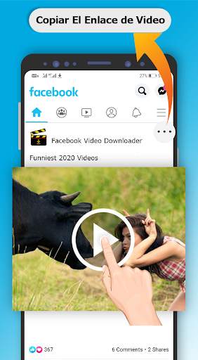 Descargador de video Facebook y Instragram screenshot 1