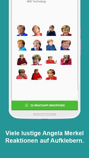 Angela Merkel Aufkleber screenshot 2