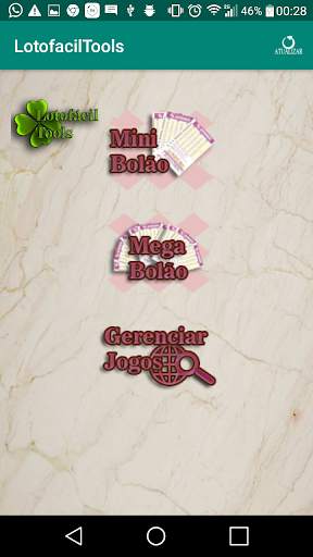 Lotofacil Tools Lite screenshot 2