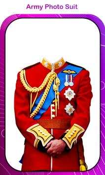 Man Army Suit Photo Editor 2 تصوير الشاشة