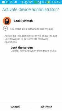 Lock Phone (wear) screenshot 1
