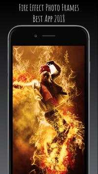 Fire Effect Photo Frame screenshot 1
