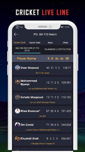 Cricket Live Line - Live score screenshot 3