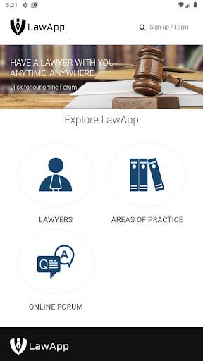 LawApp screenshot 1