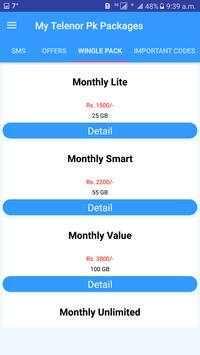 All Telenor Pk Packages: скриншот 5