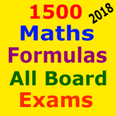 1500 Mathematics Formula For all Board Exams icon