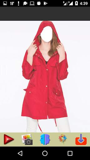 Women Rain Coat Photo Montage screenshot 2