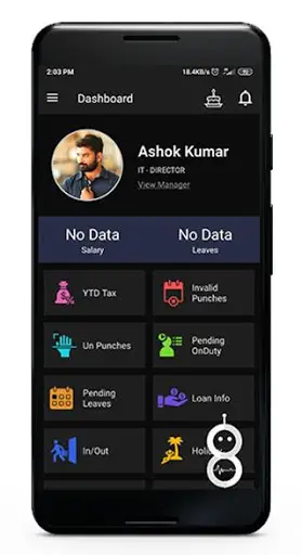 Pocket HRMS screenshot 1