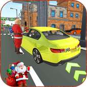 Santa Gift Delivery : Highway Car Driving Games logo