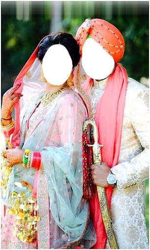 Couple Punjabi Wedding Frames screenshot 6